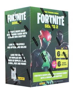 Fortnite - Series 2 Trading Cards Blaster Box | 6 Packs - Green