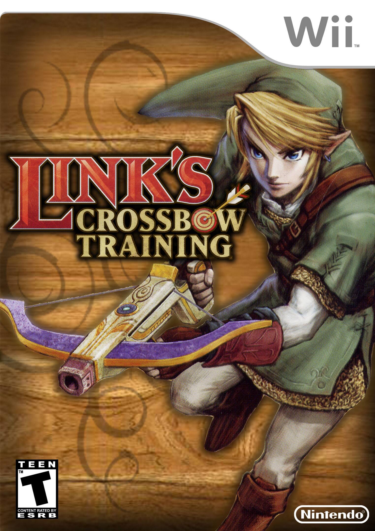 Wii  
LINK'S CROSSBOW TRAINING  
TEEN  
Nintendo  
CONTENT RATED BY ESRB