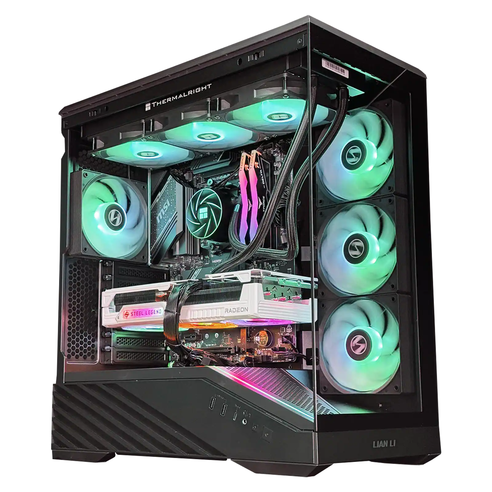 THERMALRIGHT
STEEL LEGEND
RADEON
LIAN LI