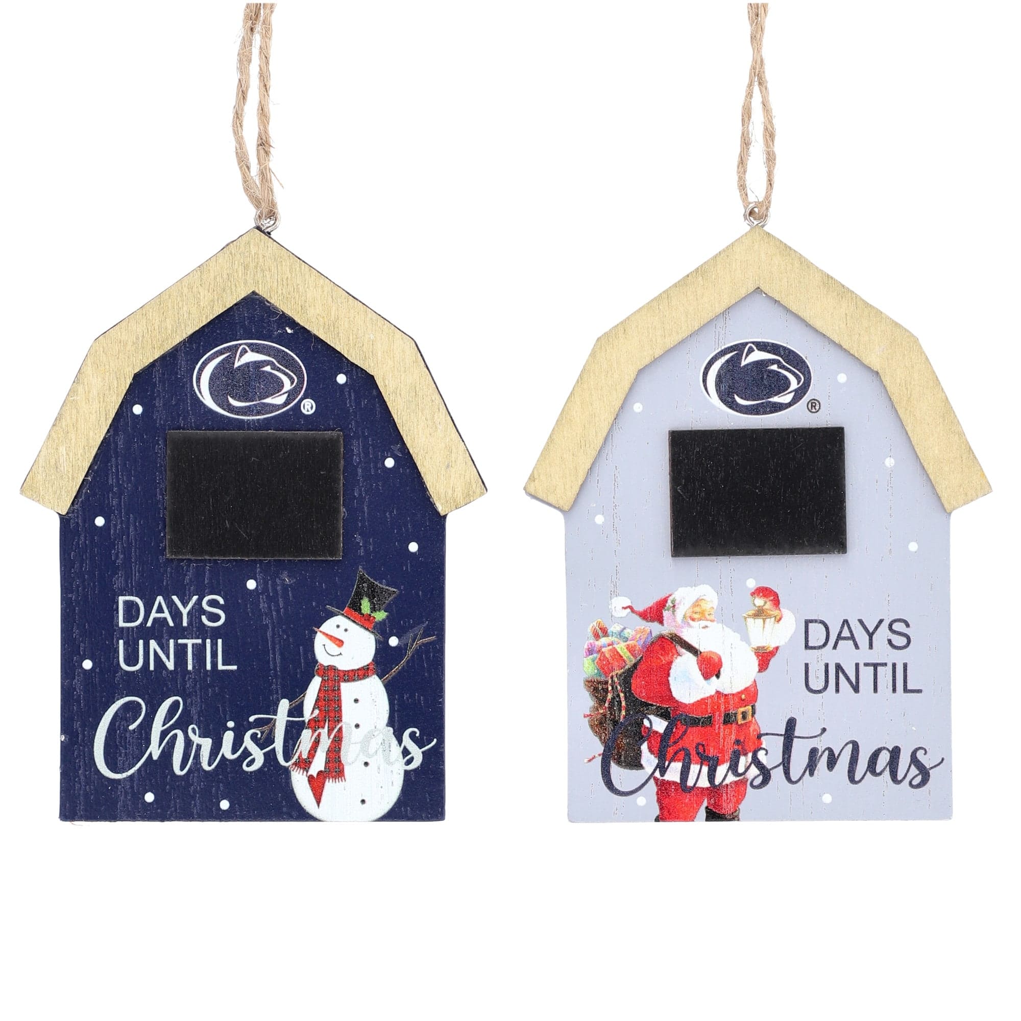 The Memory Company - Penn State Nittany Lions 2-Pack Countdown Ornament Set - Multicolor
