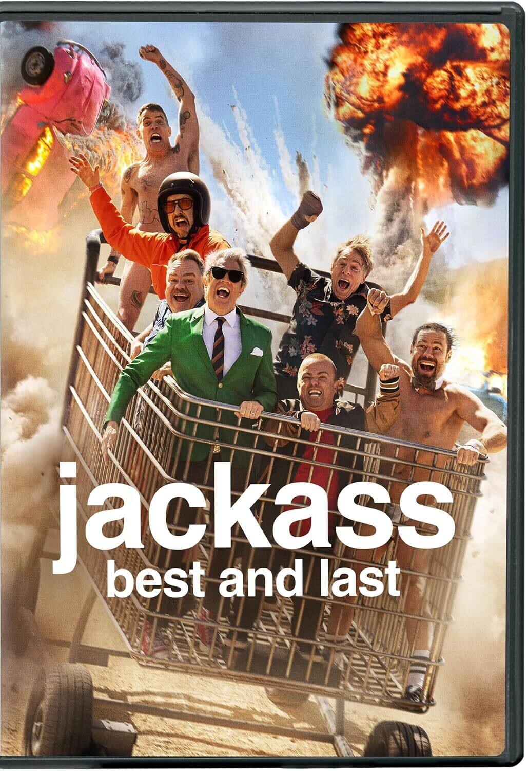 Front. Jackass: Best and Last   - DVD.