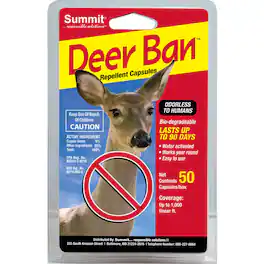 Deer Ban Animal Repellent Capsule For Deer 50 ct