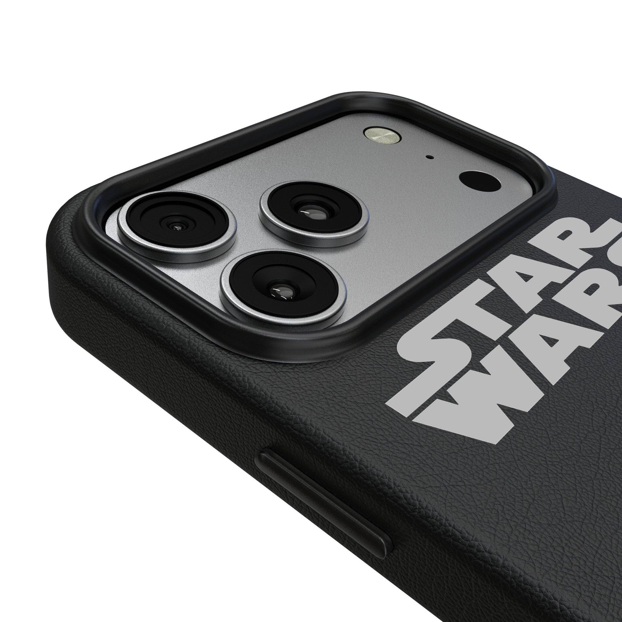 Left. Keyscaper - Star Wars: A New Hope Color Block MagSafe Compatible Phone Case - Apple iPhone 17 Pro Max - R2-D2.