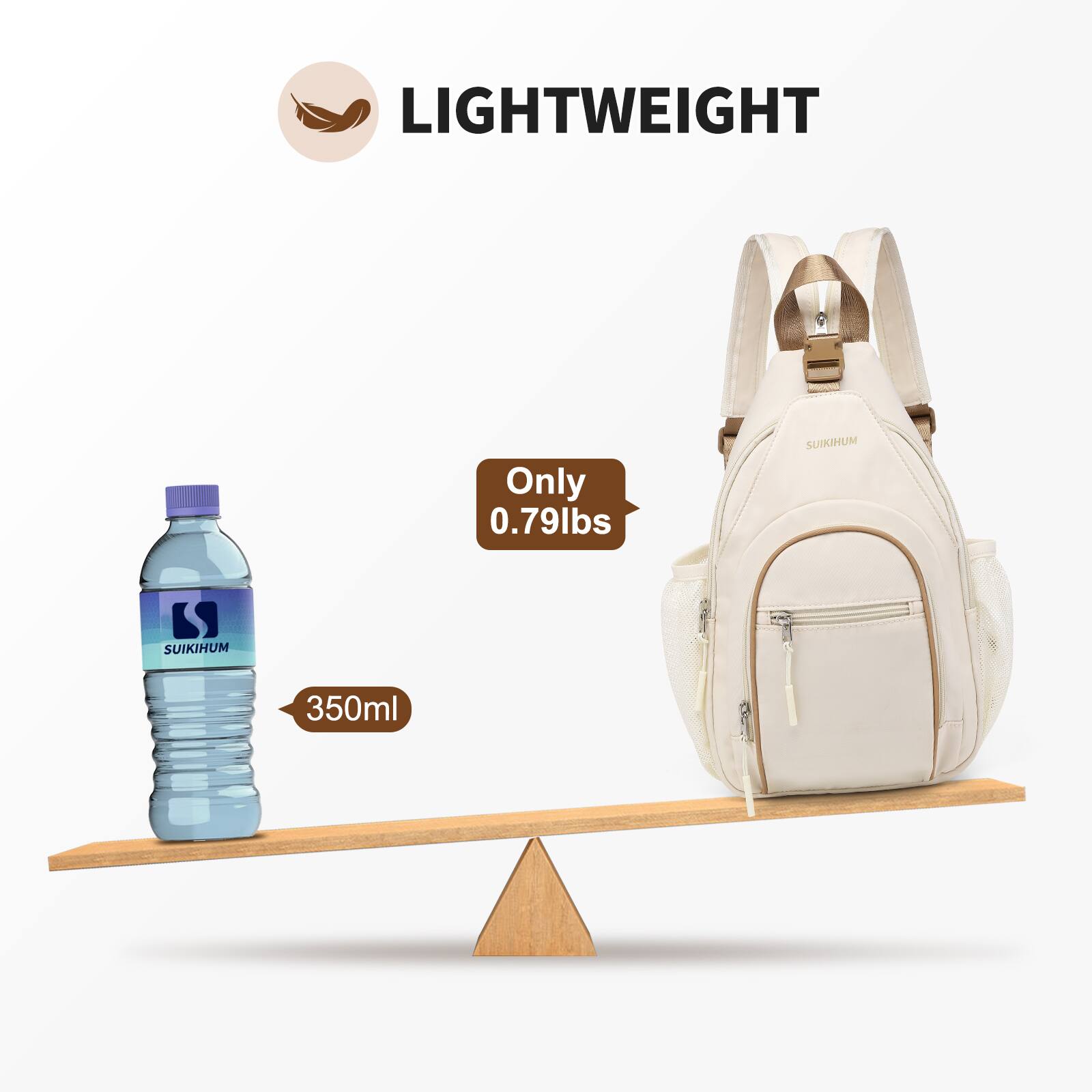 LIGHTWEIGHT  
Only 0.79lbs  
SUIKIHUM  
350ml