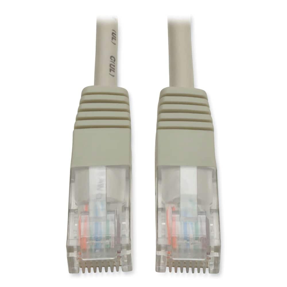 Tripp Lite - N002-050-GY 50 ft. 350 MHz CAT5e Molded Patch Cable - Gray