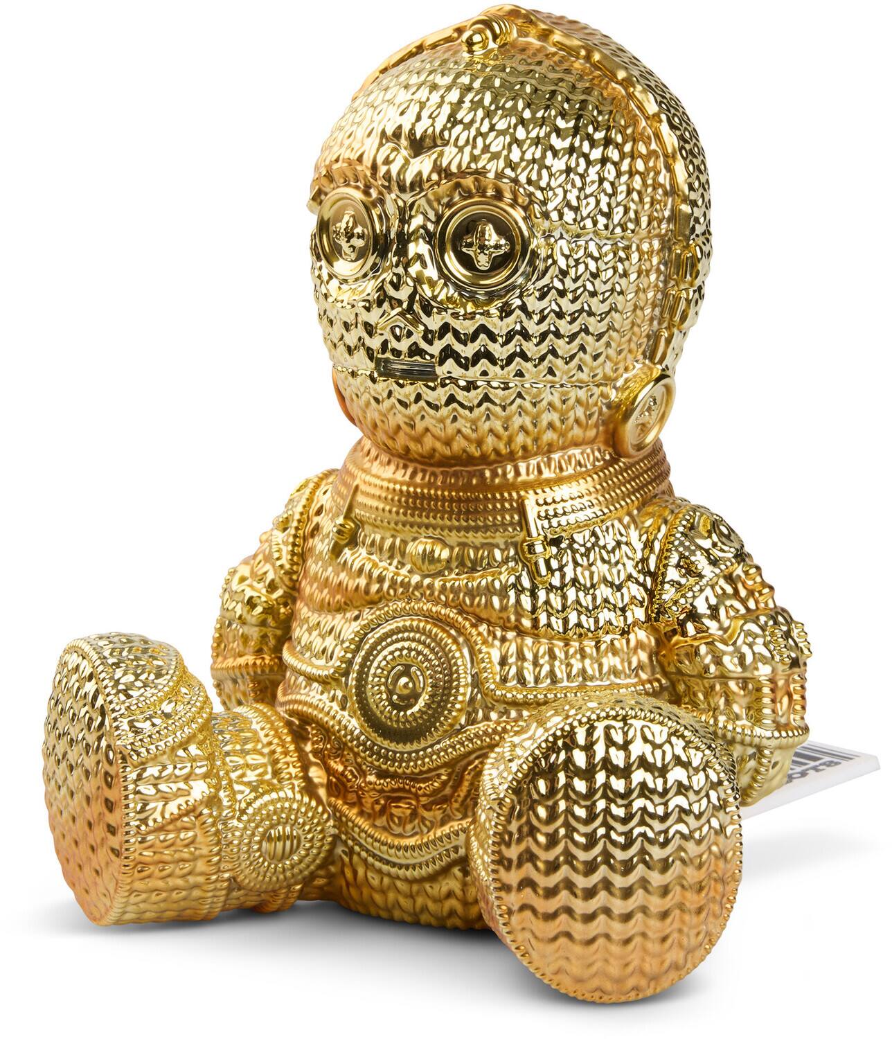 Alt View 2. Handmade by Robots - Star Wars - C-3PO Electroplated Limited Edition Vinyl Figure – Handmade by Robots   - COLLECTIBLES - Multicolor.