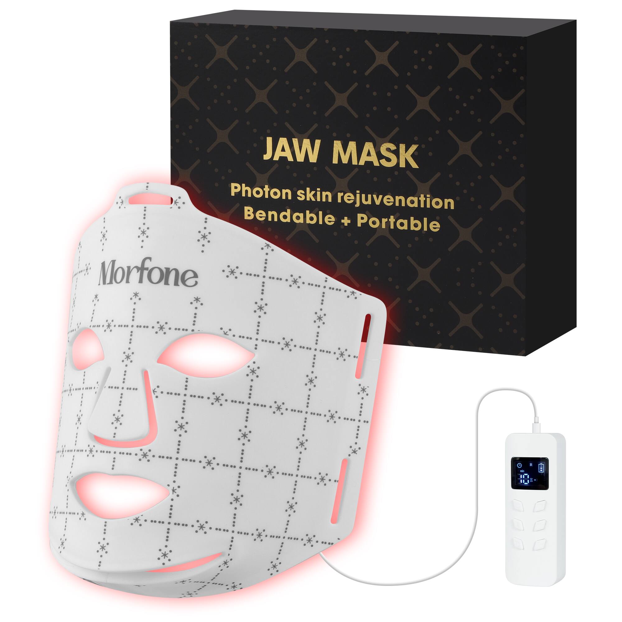 JAW MASK Photon skin rejuvenation Bendable + Portable Morfone