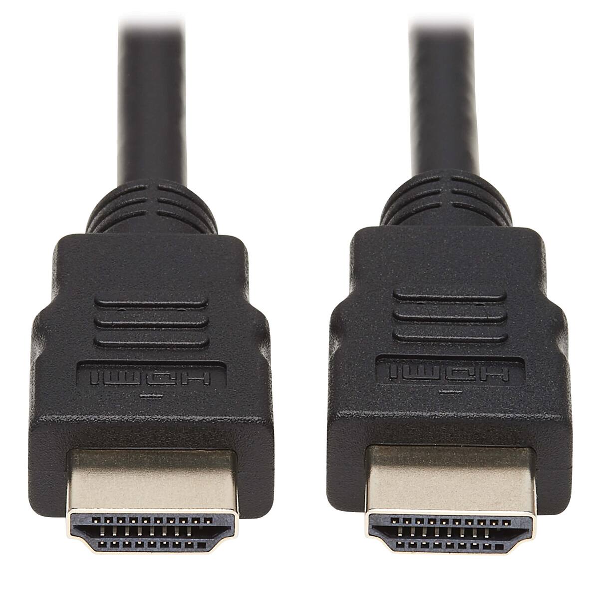 Alt View 1. Tripp Lite - Tripp Lite 6' 30 AWG 4K High Speed HDMI Cable with Ethernet, Black - Black.