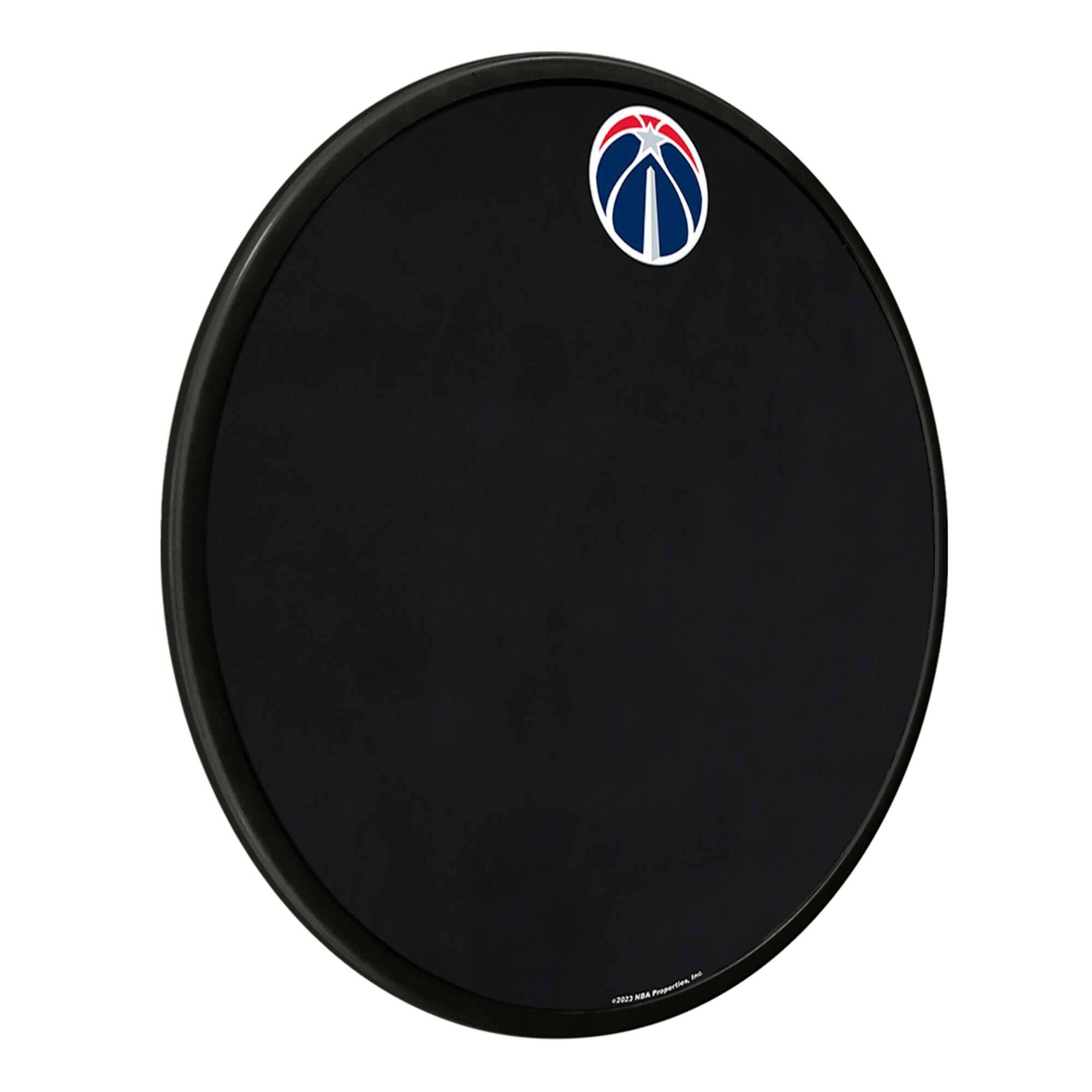 Alt View 1. The Fan-Brand - Washington Wizards 17.5" Modern Disc Chalkboard - Multicolor.