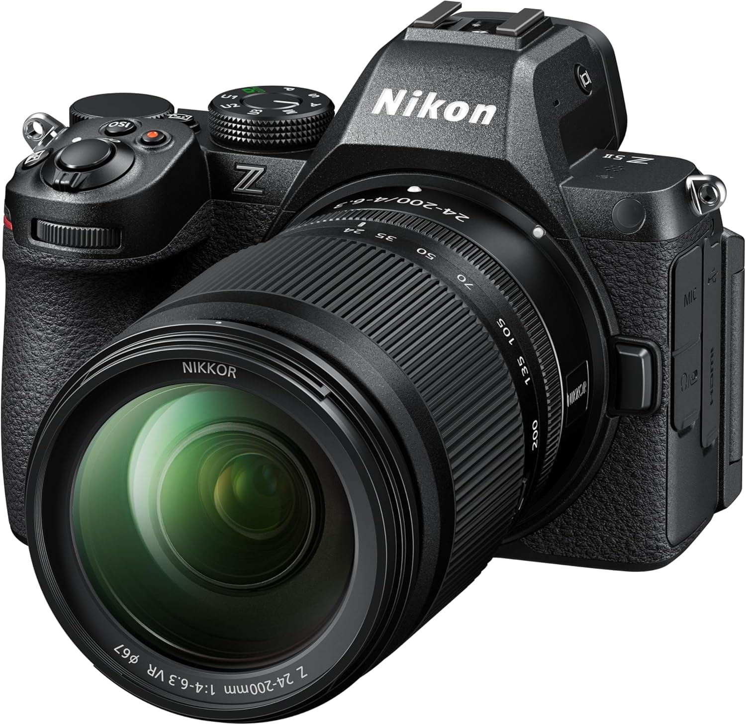 Nikon Z5 II Mirrorless Camera with 24 200mm f/4 6.3 Lens with