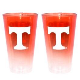 The Memory Company - Tennessee Volunteers Two-Pack 16oz. Ombre Pint Glass Set - Multicolor