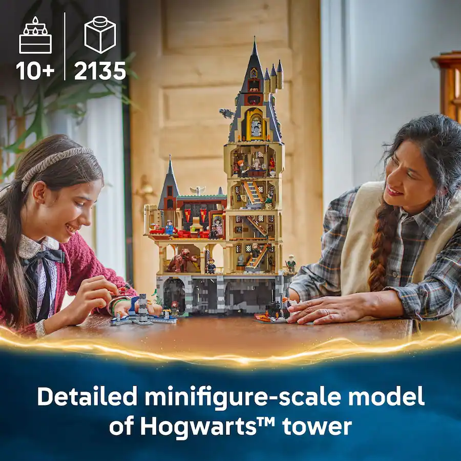LEGO Harry Potter Hogwarts Castle The Main Tower Building Kit 76454 lego-harry-potter-hogwarts-castle-the-main-tower-building-kit-76454