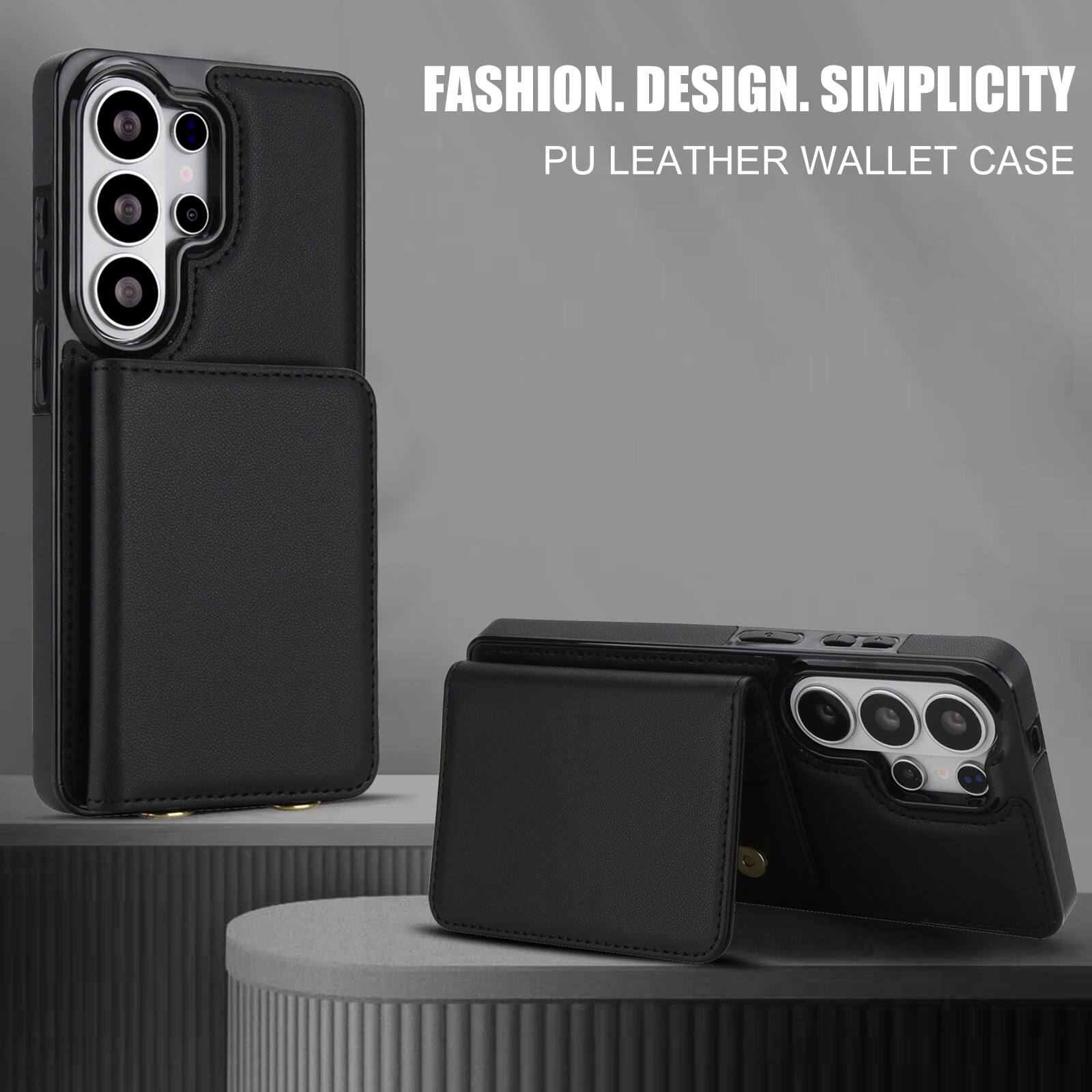 FASHION. DESIGN. SIMPLICITY  
PU LEATHER WALLET CASE