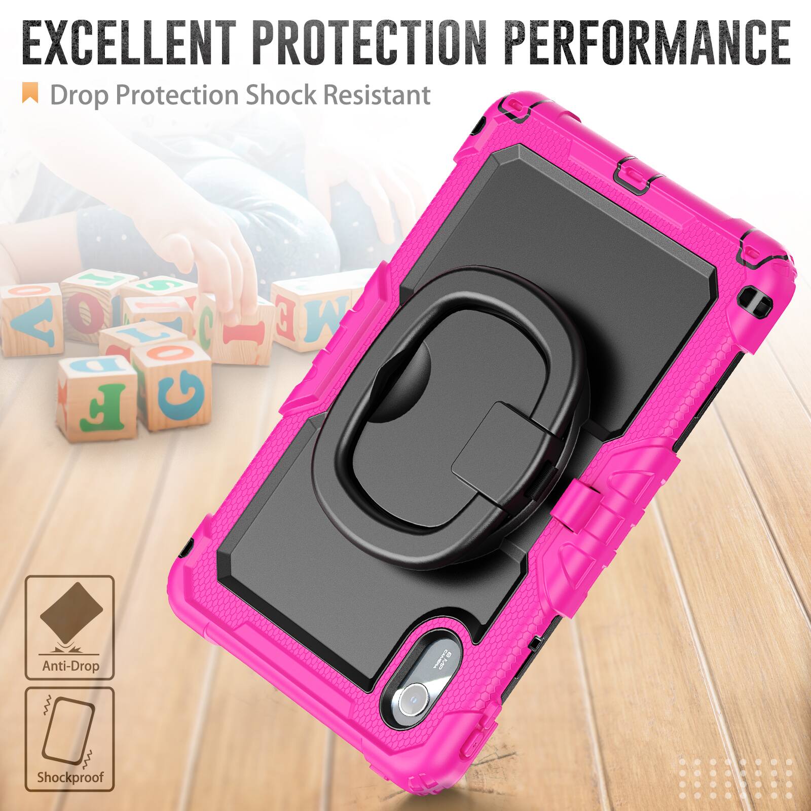 EXCELLENT PROTECTION PERFORMANCE  
Drop Protection Shock Resistant  
Anti-Drop  
Shockproof