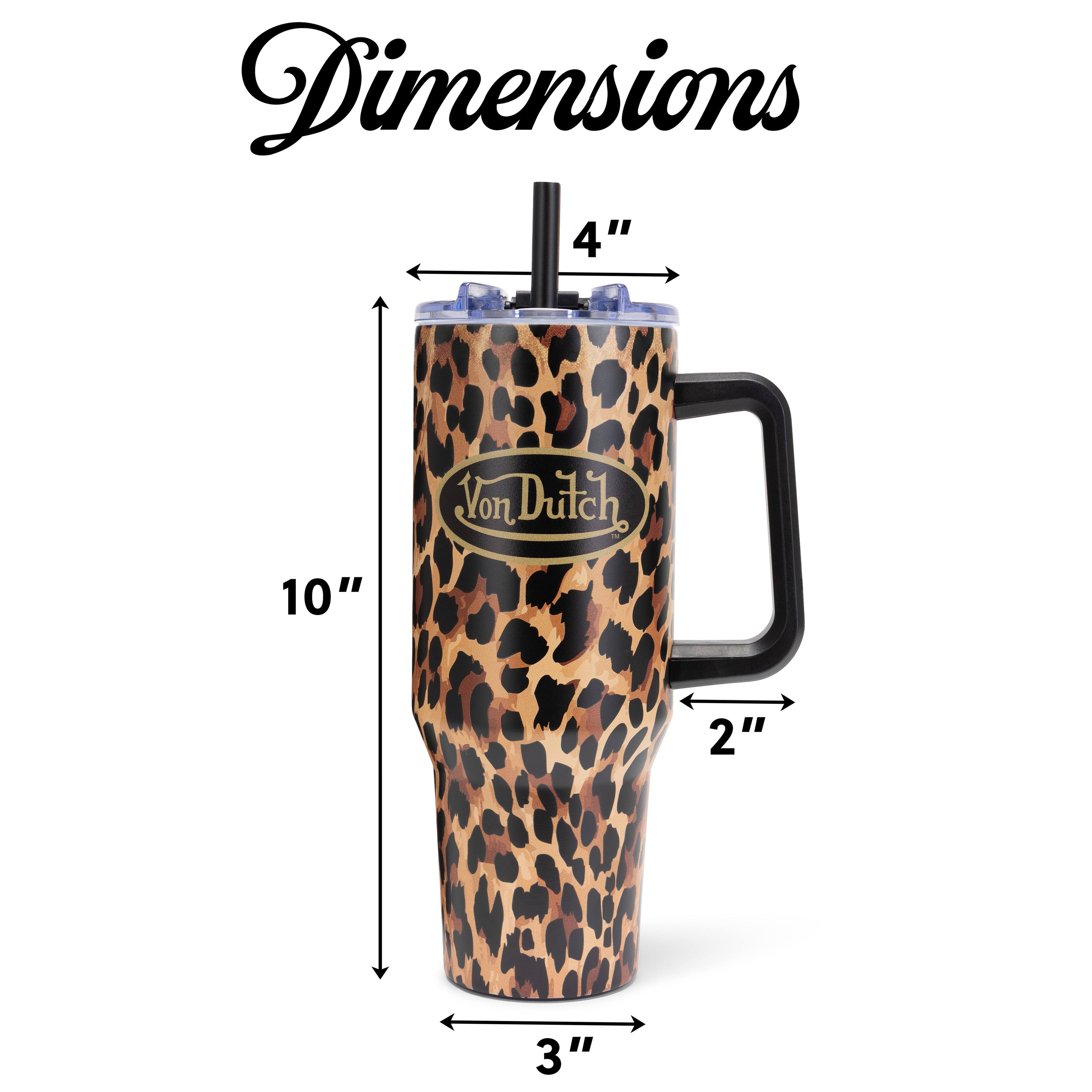 Von Dutch 40oz Double Walled Insulated Stainless Steel Tumbler