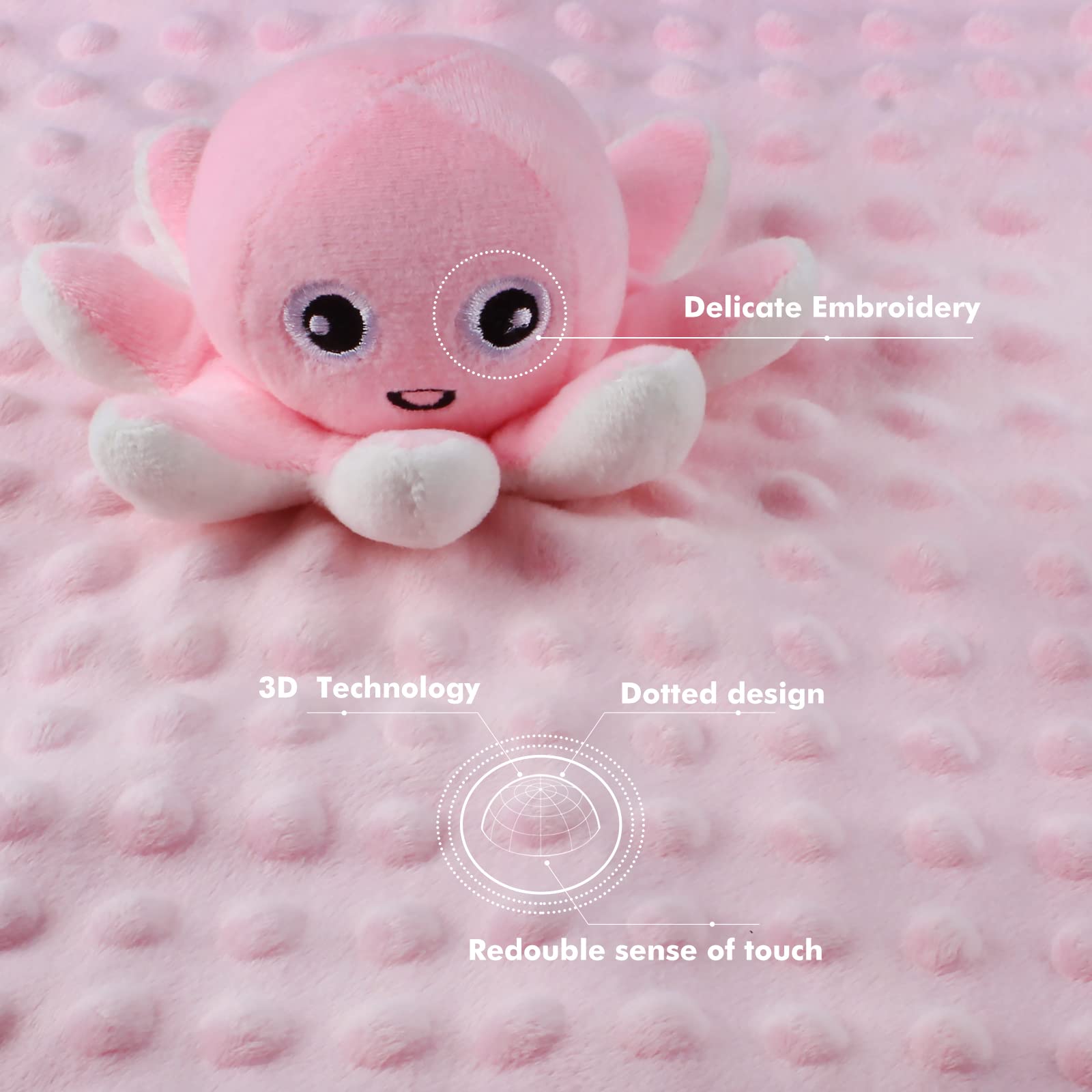 Delicate Embroidery  
3D Technology  
Dotted design  
Redouble sense of touch