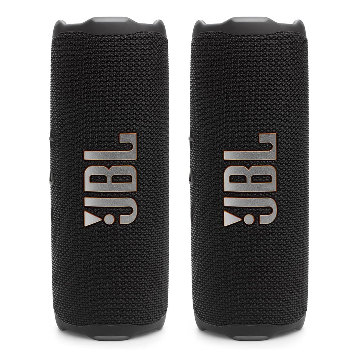 JBL - Flip 7 Waterproof Portable Speaker Bundle - Pair - Black