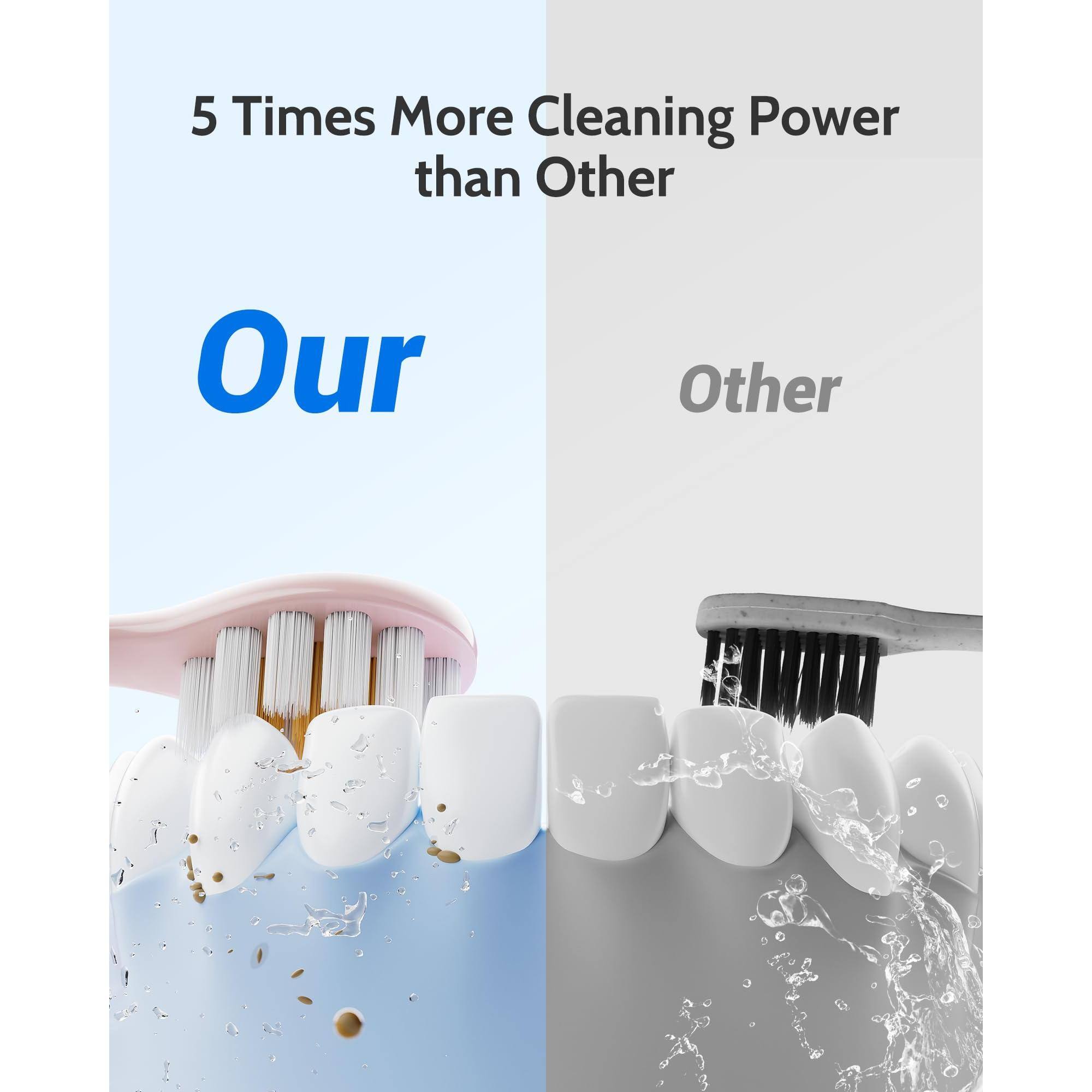 5 Times More Cleaning Power than Other

Our

Other