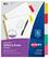 5 Big Tab Write & Erase Dividers
Write, erase, and re-use with ballpoint pen or pencil
Gold reinforced holes for durability
5 Tabs
1 Set
Avery 23076
For the complete line of Avery Dividers 90 to 99
www.avery.com/dividers