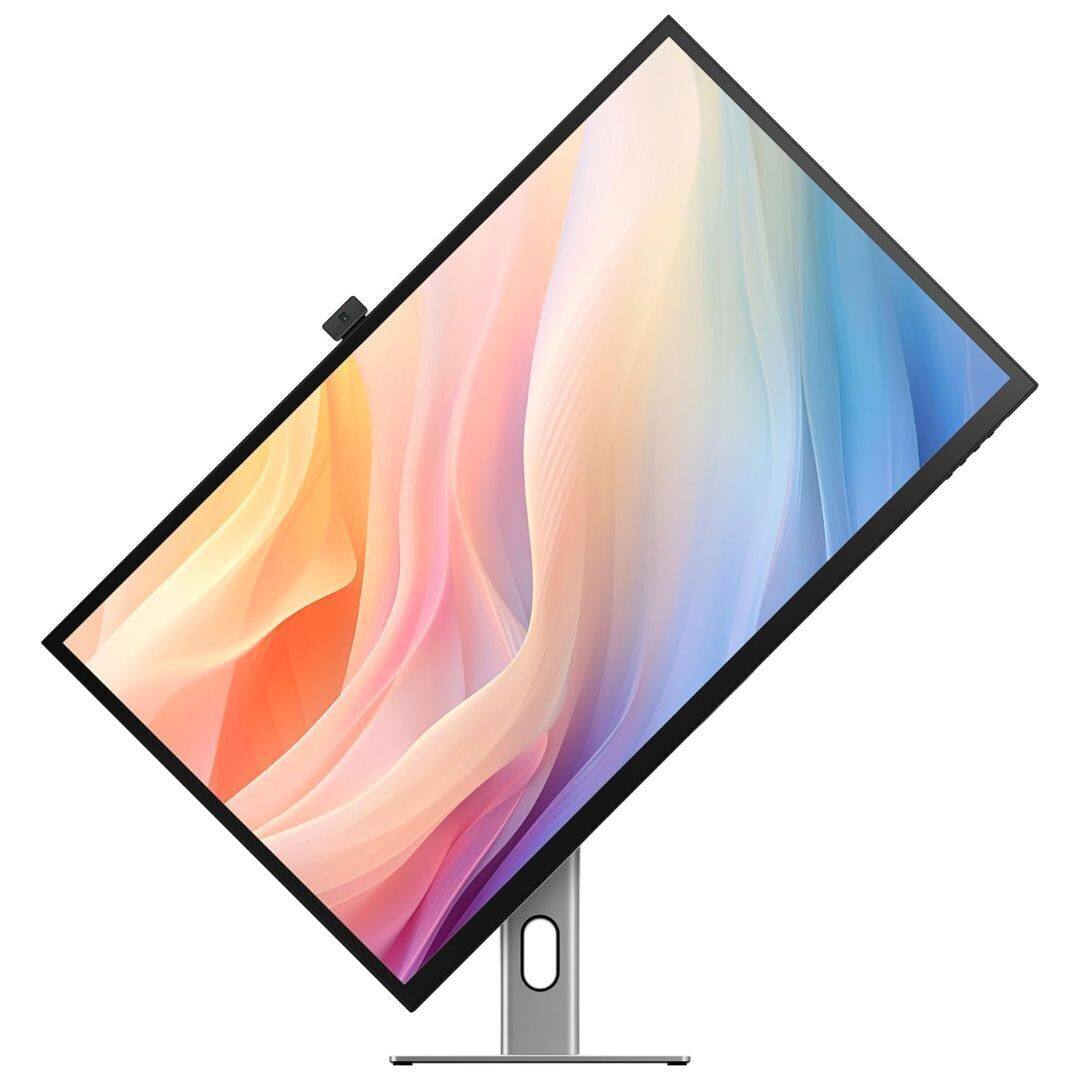 Left. Alogic - Alogic 32"-inch 4K Ultra HD USB-C Hub monitor with Power Delivery and Web Cam - 32-inch 4K monitor offering seamless - Black.