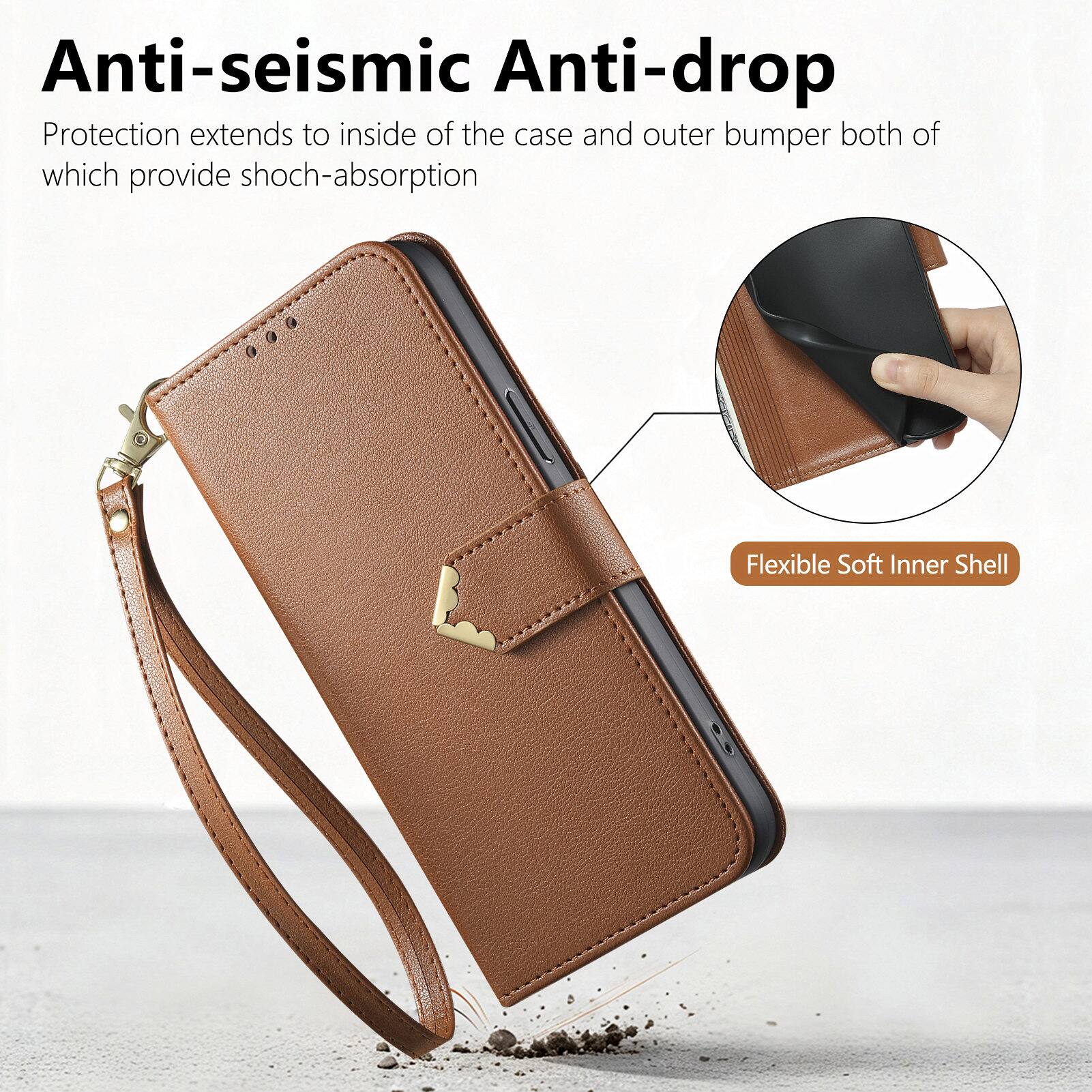 Anti-seismic Anti-drop  
Protection extends to inside of the case and outer bumper both of which provide shock-absorption  
Flexible Soft Inner Shell