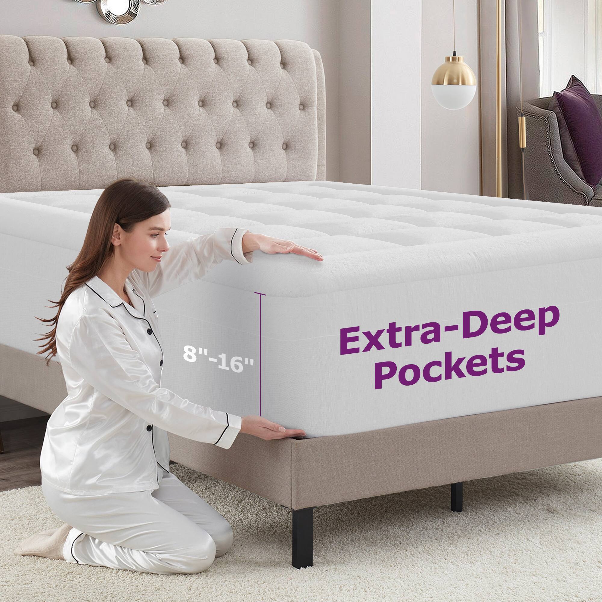 8"-16" Extra-Deep Pockets