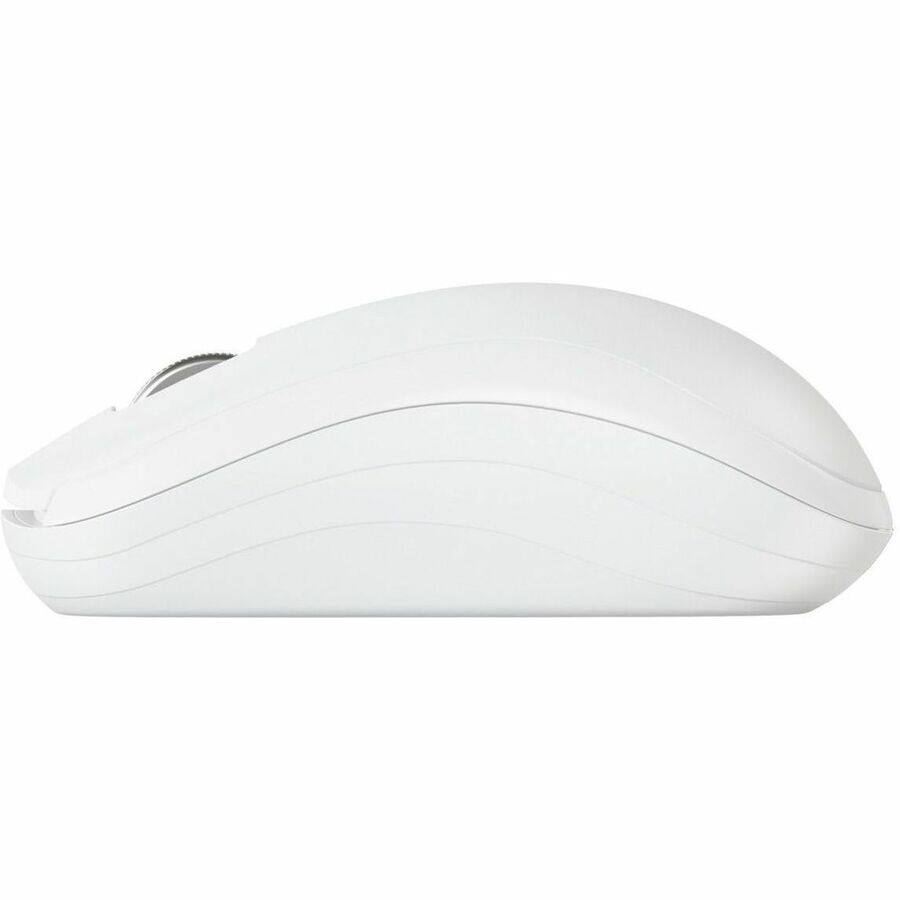 Alt View 2. CHERRY - CHERRY MW 2200 Compact Wireless Laptop Mouse - White, 3 Button, 1,300 dpi, Nano USB, Carrying Pouch - White.