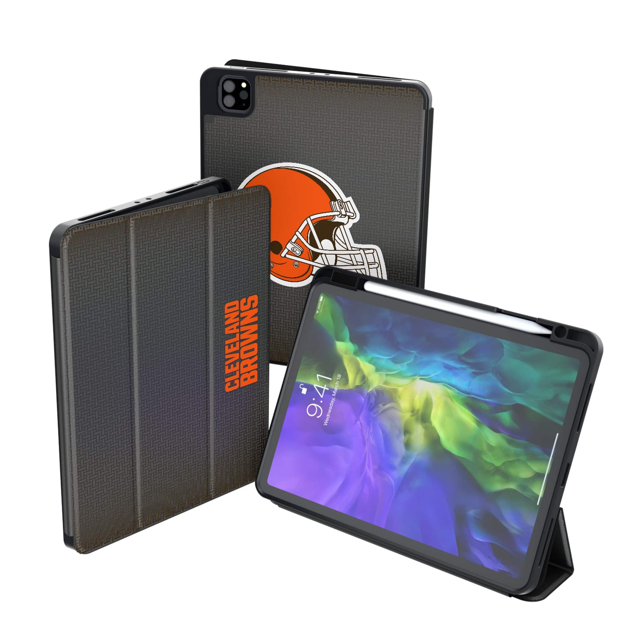 Keyscaper - Cleveland Browns iPad Case - 13in Air M2 - Black price history on PriceWatchPro