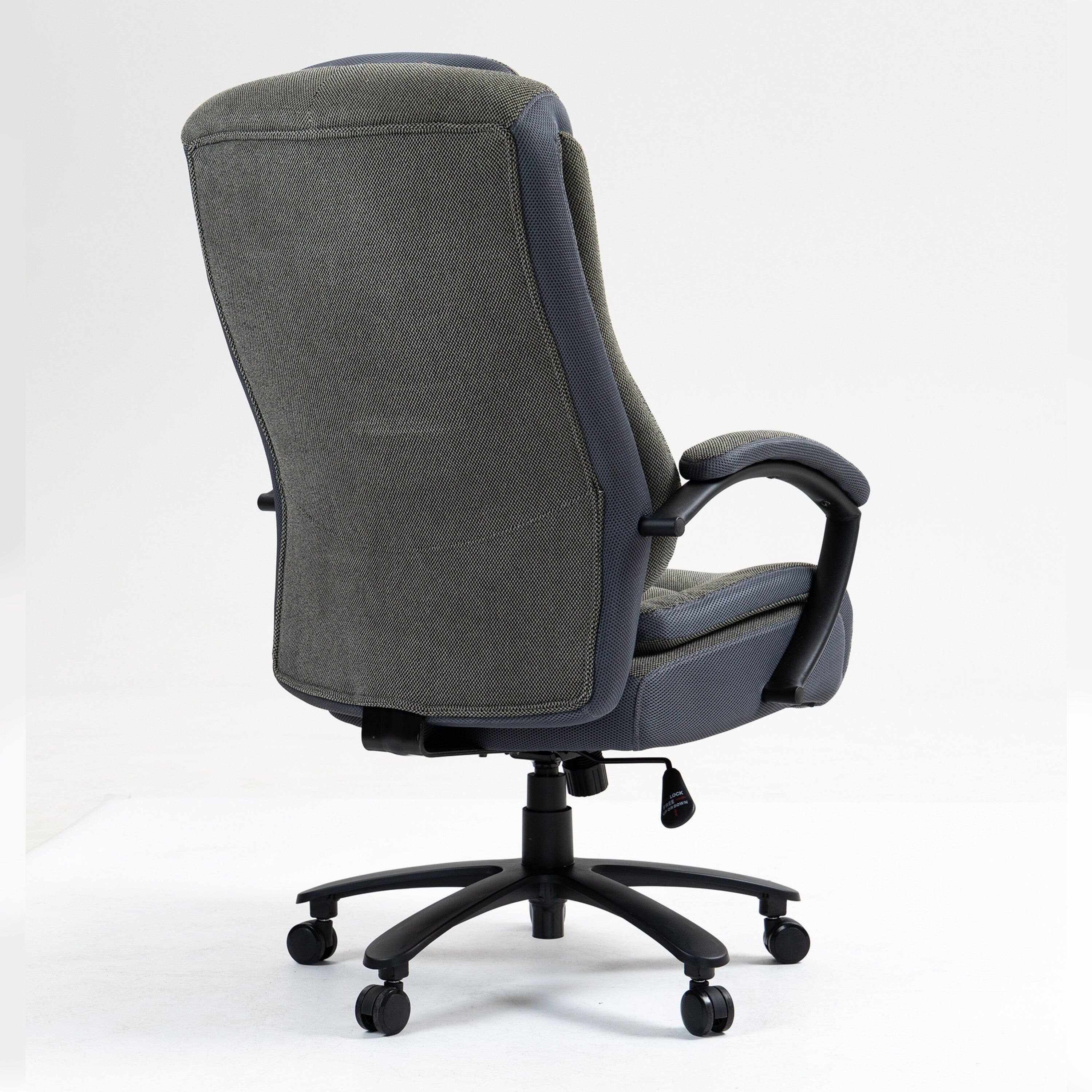 Alt View 6. Boyel Living - High Back Adjustable Ergonomic Office Chair Grey - Gray.