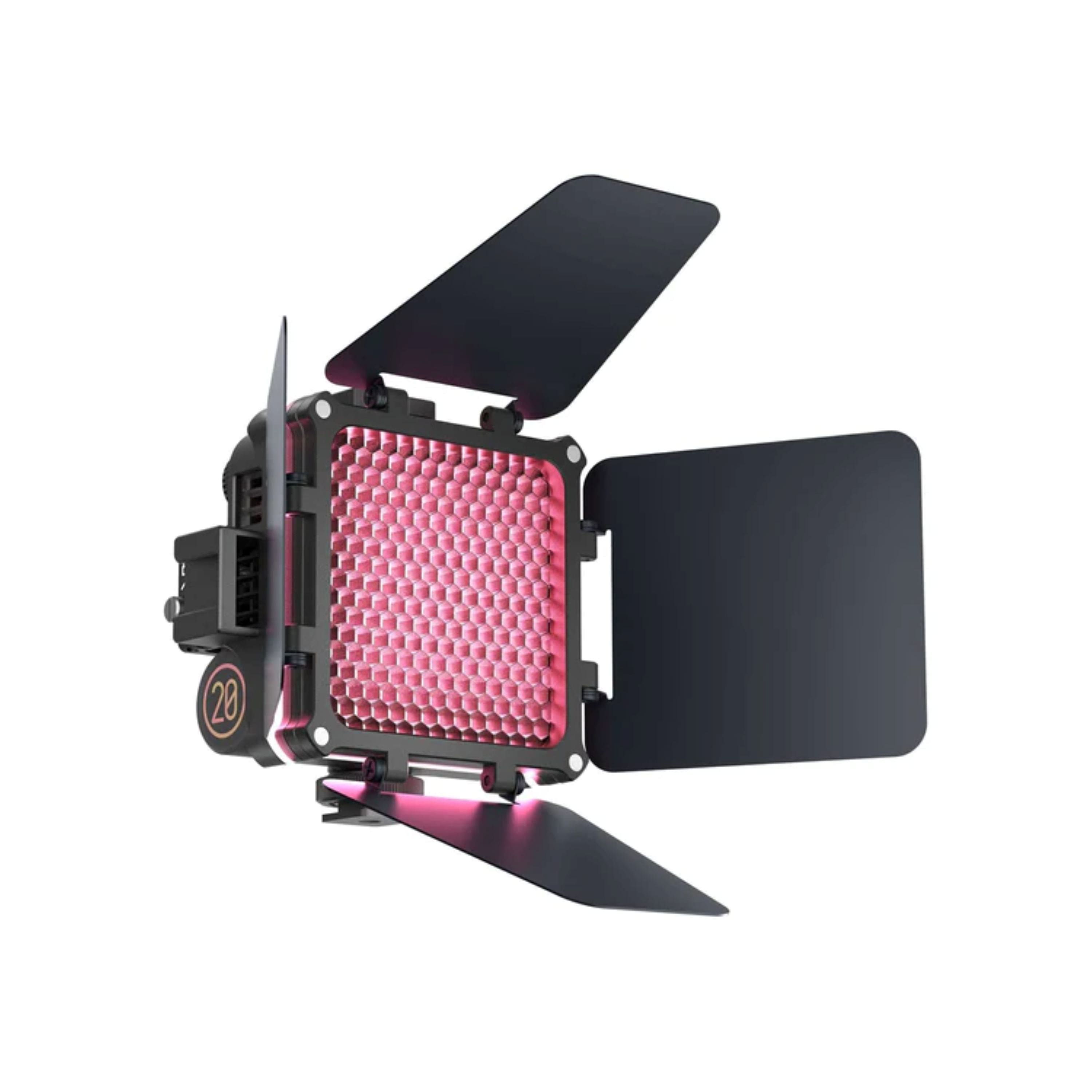 Zhiyun - Fiveray M20C 20W Combo RGB Video Camera Light with 16 Light Effects - Black