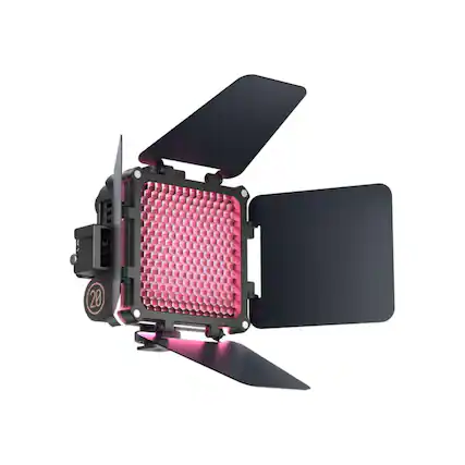 Front. Zhiyun - Fiveray M20C 20W Combo RGB Video Camera Light with 16 Light Effects - Black.