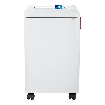 Alt View 6. IDEAL - 2465 P-2 Security 27 Sheet Strip Cut Multi-Media Commercial Shredder (IDEDSH0068H) - White.