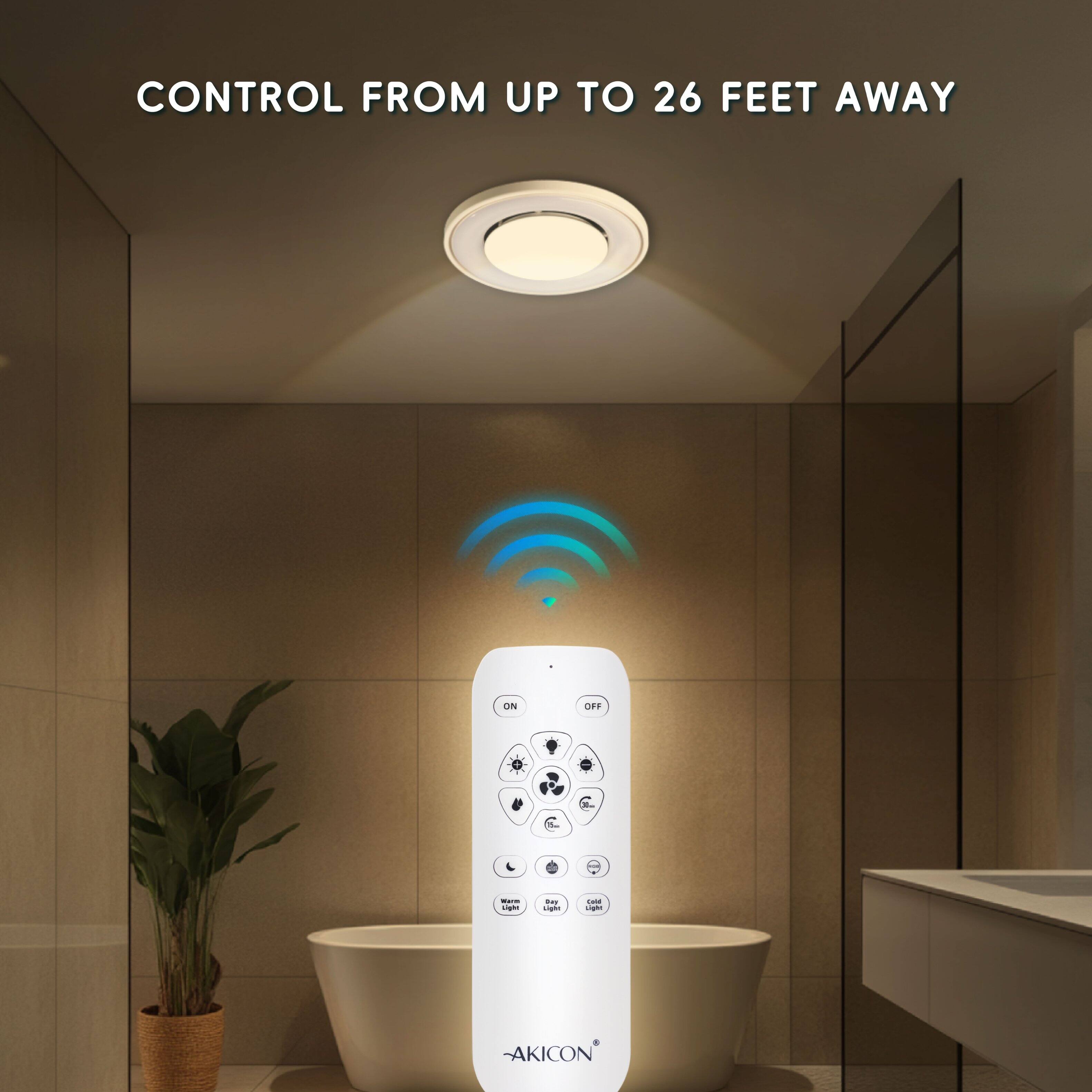 CONTROL FROM UP TO 26 FEET AWAY