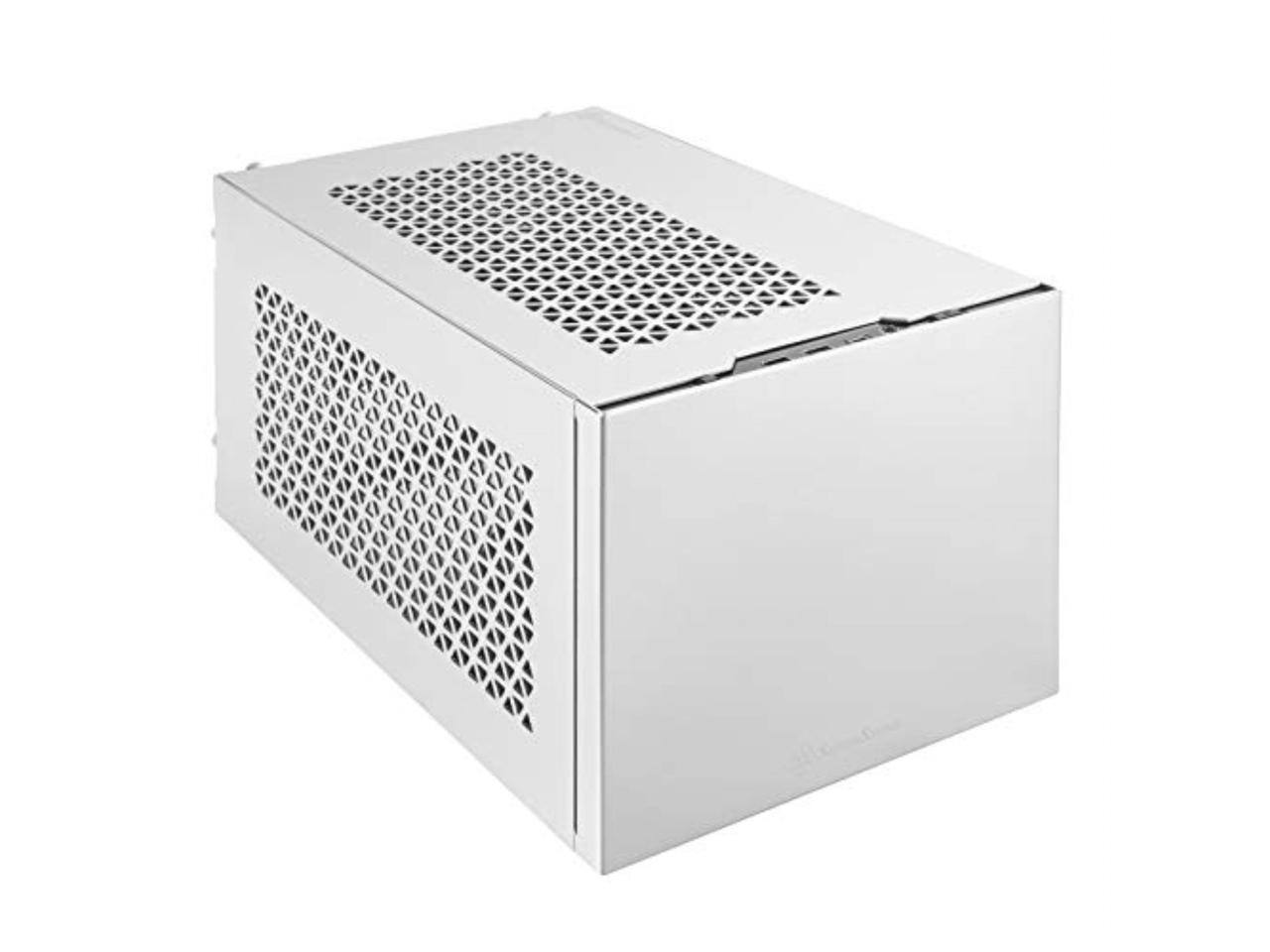 Alt View 5. SilverStone - Silverstone SUGO 15 mini-ITX, Aluminum, 3-slot GPU/ATX PSU/240mm AIO, USB-C, SST-SG15S - Silver - Silver.