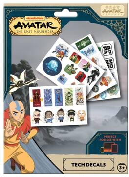 PopMarket - Avatar the Last Airbender Tech Decals Set - COLLECTIBLES - Multicolor