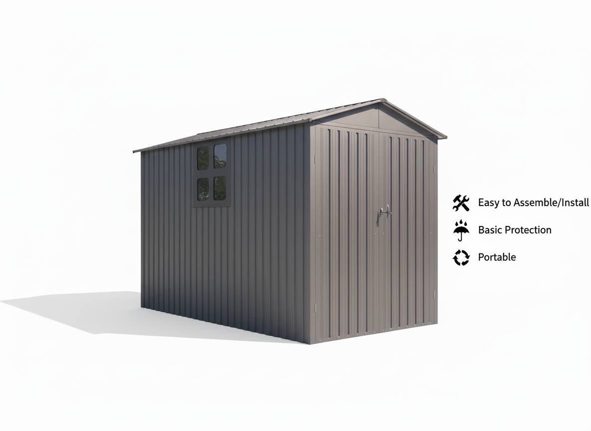 Easy to Assemble/Install  
Basic Protection  
Portable