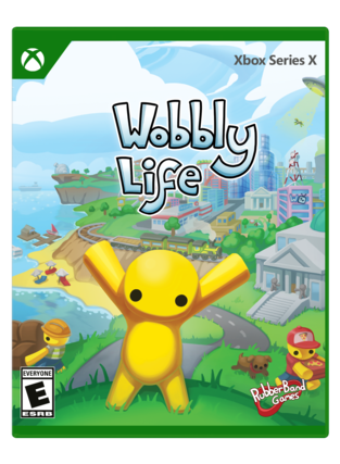 Xbox Series X Wobbly Life HOPIN EVERYONE E ESRB RubberBand Games - E (Everyone)