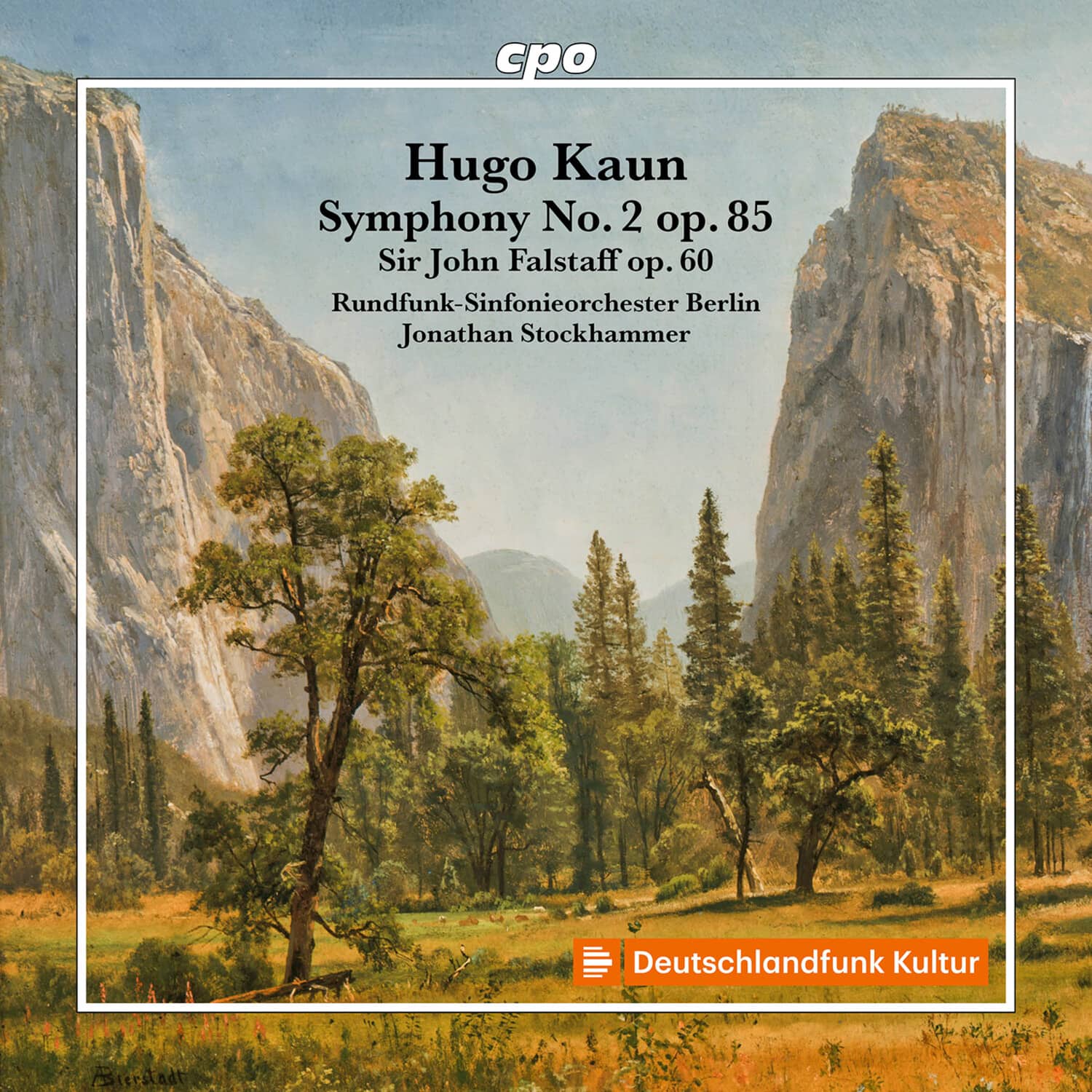 Radio-Symphonie-Orchester Berlin - Symphony No. 2 in C minor, Op. 85 & Sir John Falstaff, Op. 60   - COMPACT DISCS [CD]
