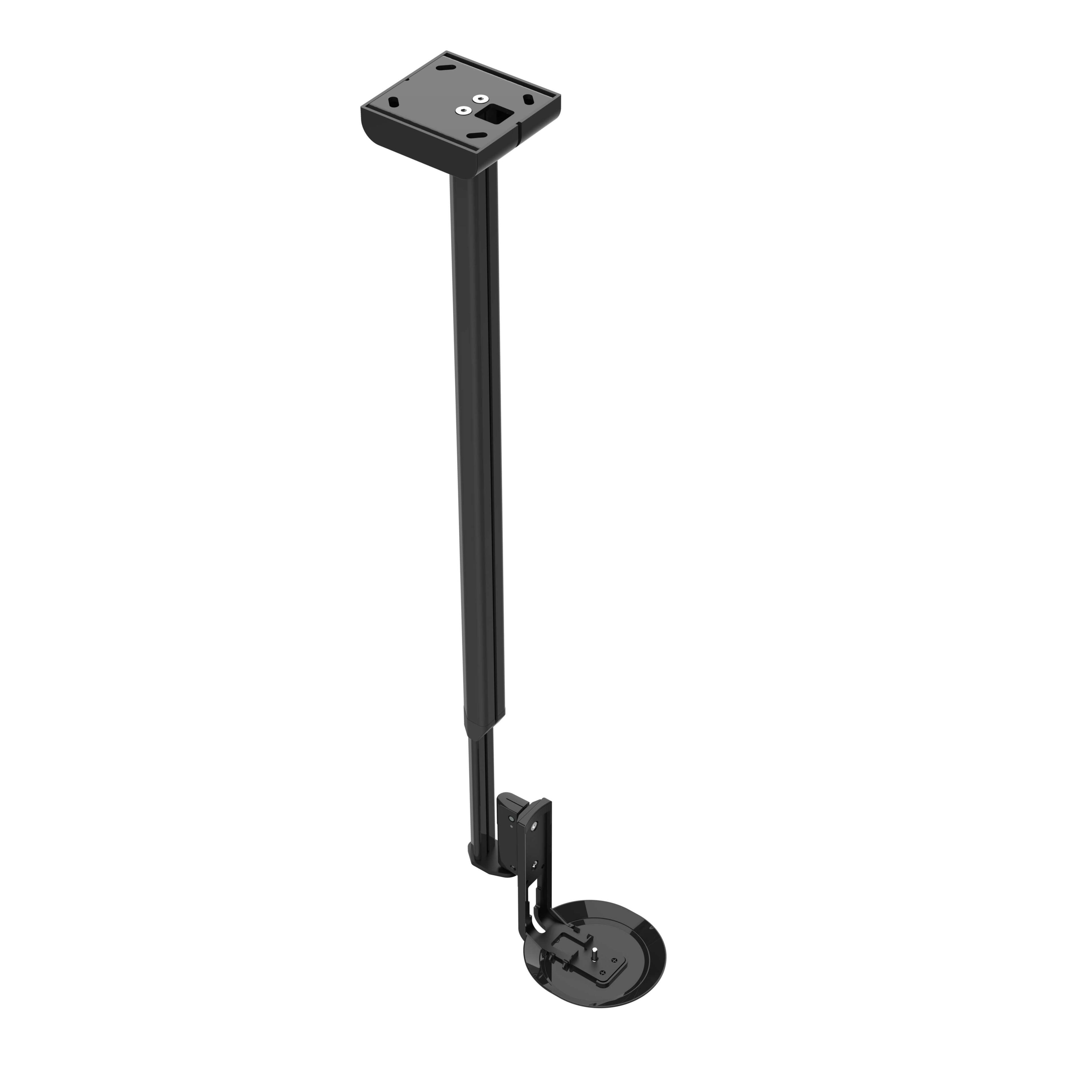 Front. Flexson - FLEXSON Adjustable Ceiling Mount for Sonos ERA 100 (Black, Single) - "NA".