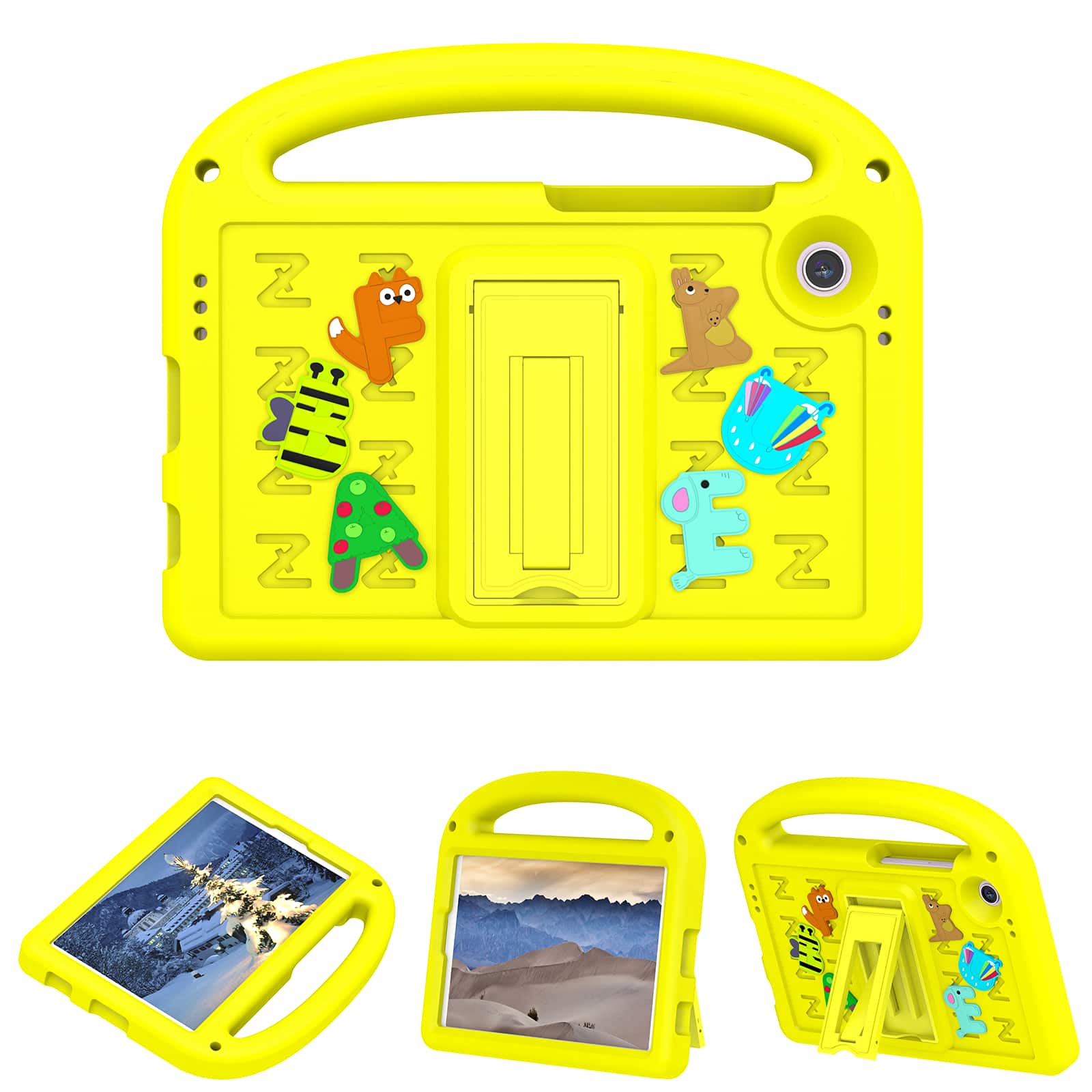"Dteck - Kids Shock-absorbent TPU Tablet Case for Samsung Galaxy Tab A11 2025/A9 2023 8.7"" (SM-X133/X110) with Shoulder Strap - Yellow" price history on PriceWatchPro