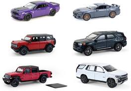 PopMarket - 1:64 Showroom Floor Series 7 - 6 Pack Die-Cast Car Assortment - COLLECTIBLES - Multicolor