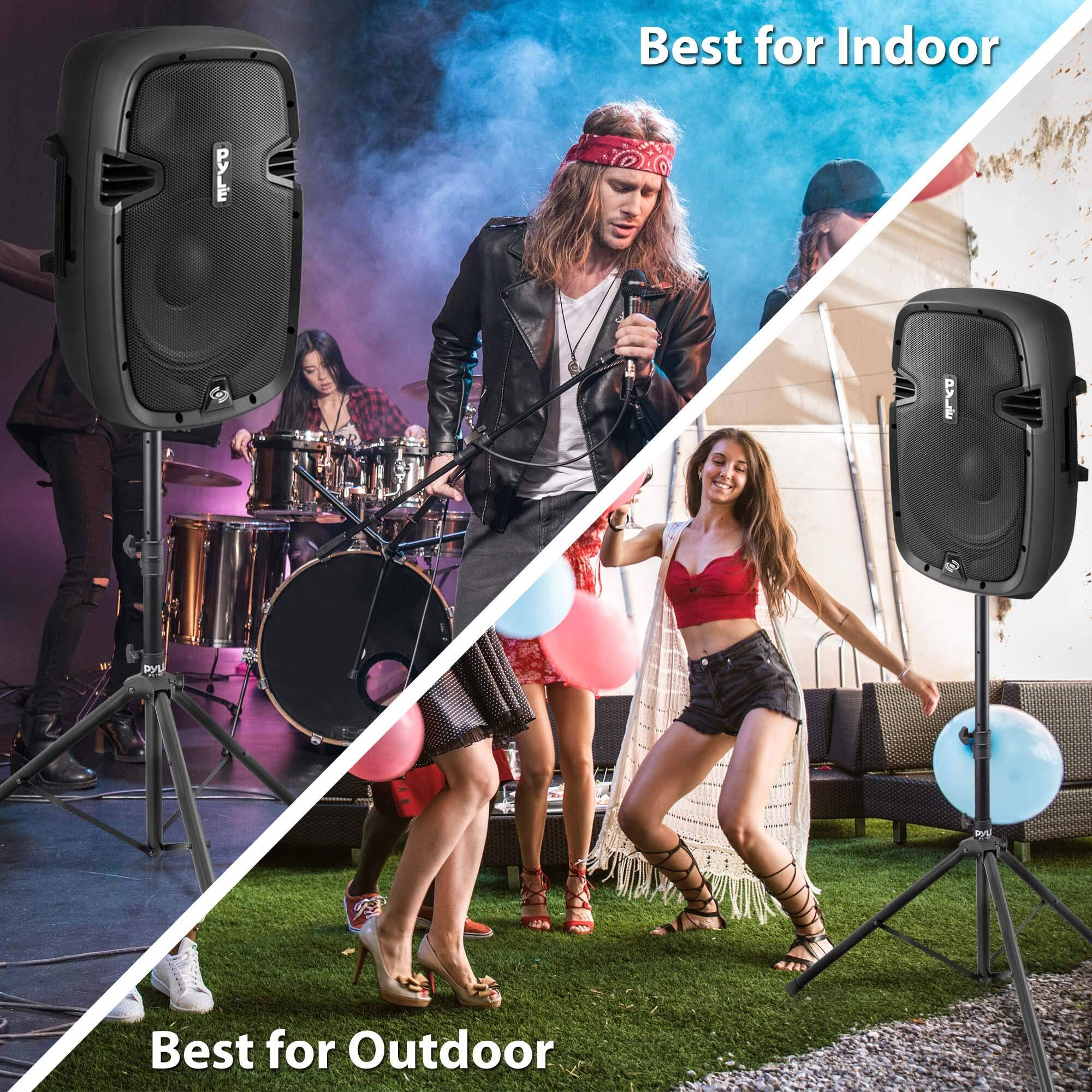 Best for Indoor  
PYLE  

Best for Outdoor