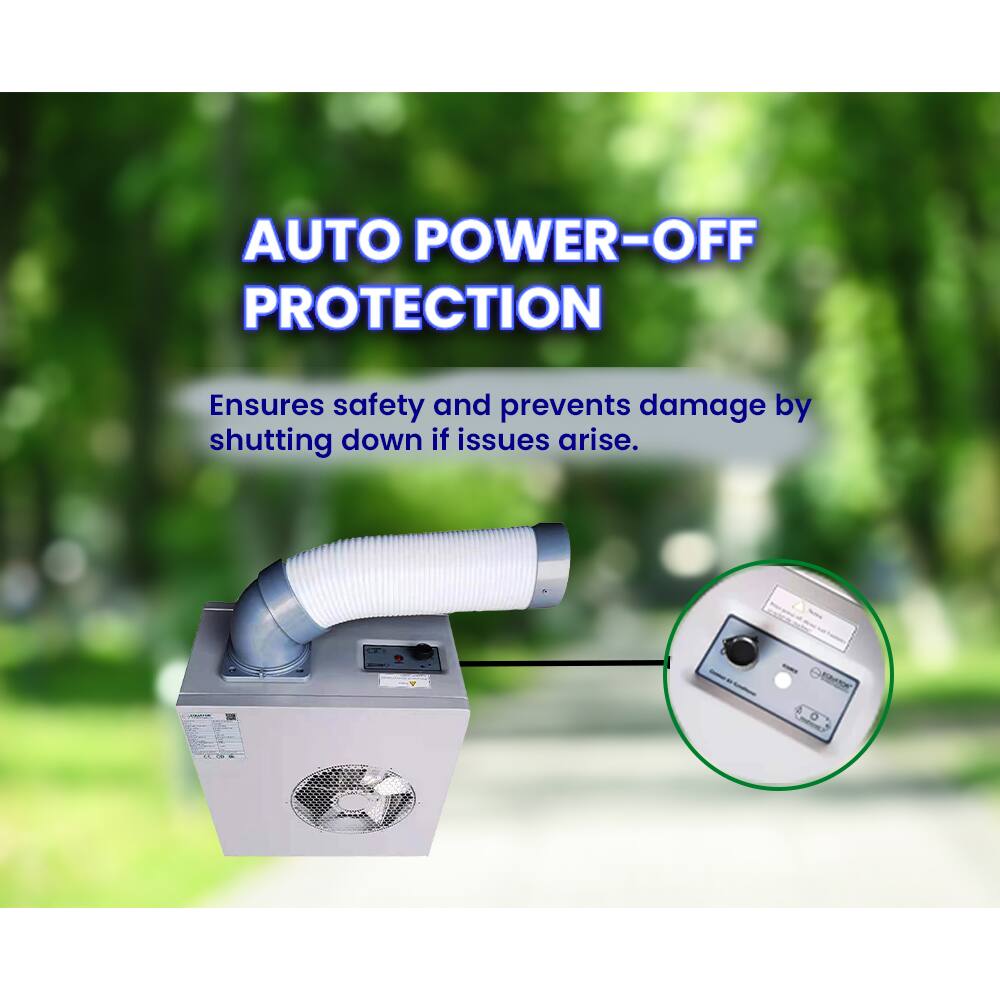 AUTO POWER-OFF PROTECTION  
Ensures safety and prevents damage by shutting down if issues arise.