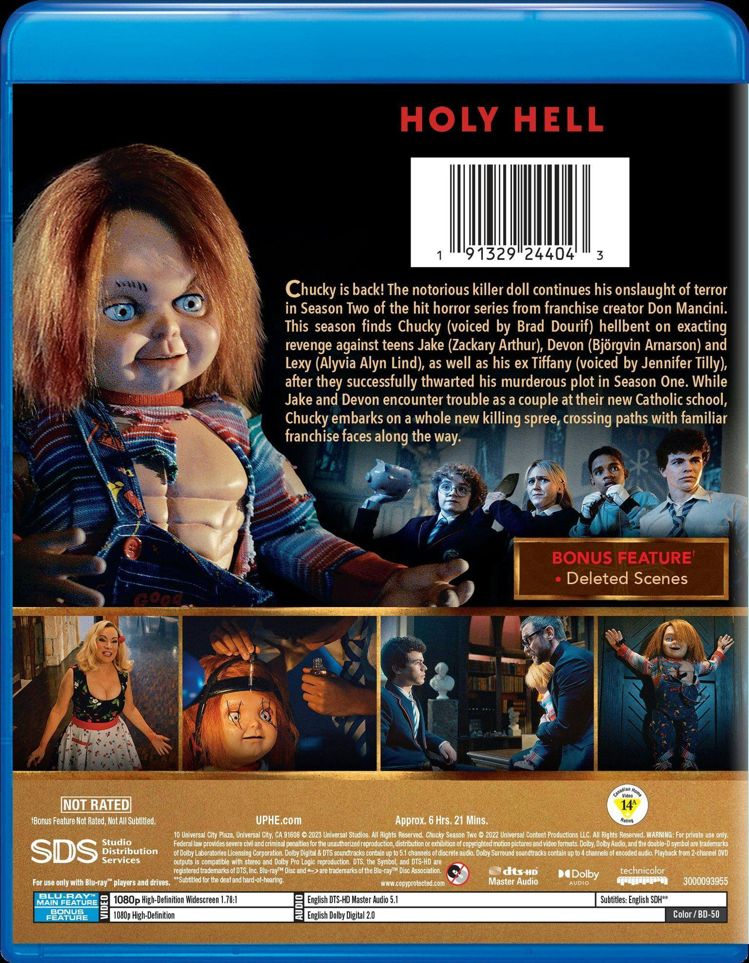 Back. Chucky: Season Two [Blu-ray].