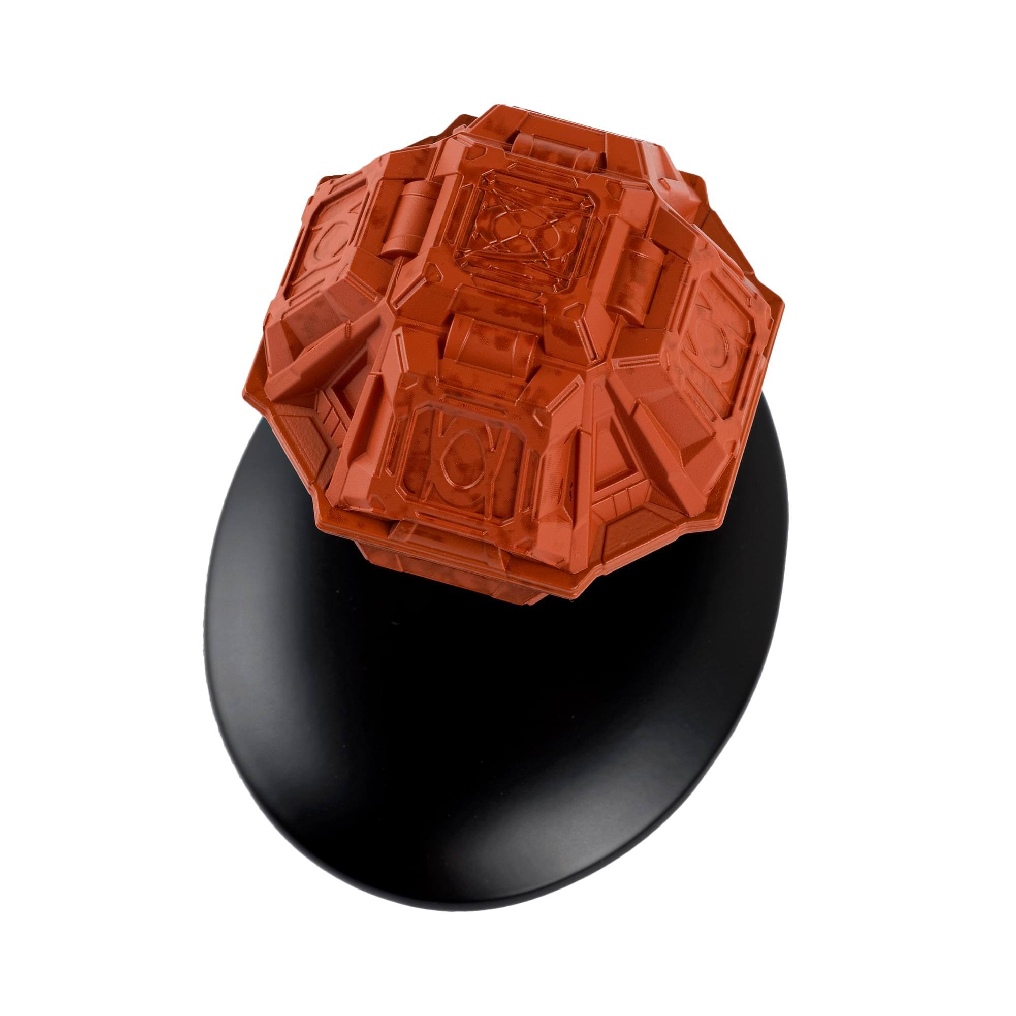 Alt View 2. Eaglemoss - Eaglemoss Star Trek Ship Replica | Suliban Cell Ship - Red.
