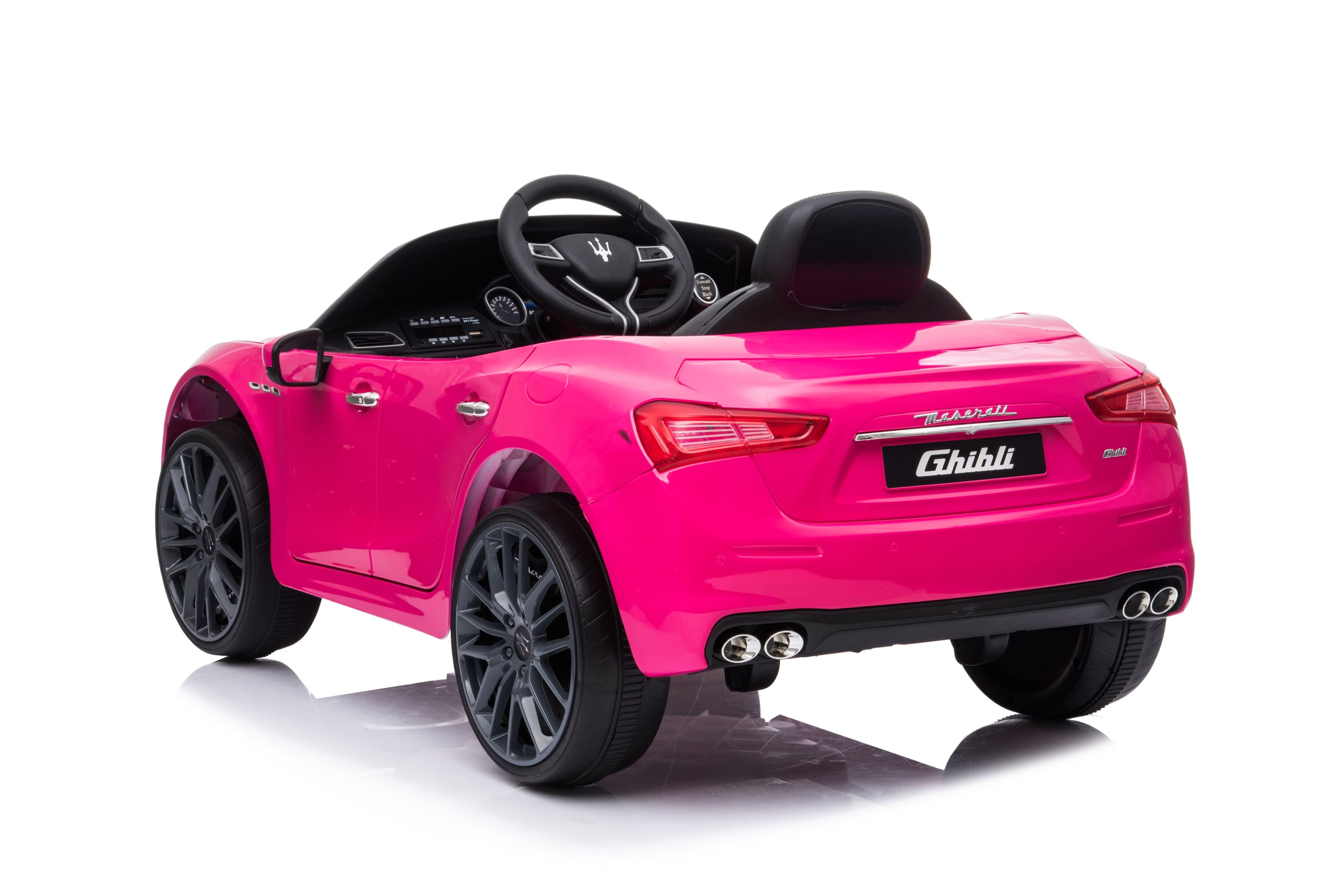 Best Rideon Cars Maserati Ghibli 12V Pink Pink Maserati Ghibli - Best Buy
