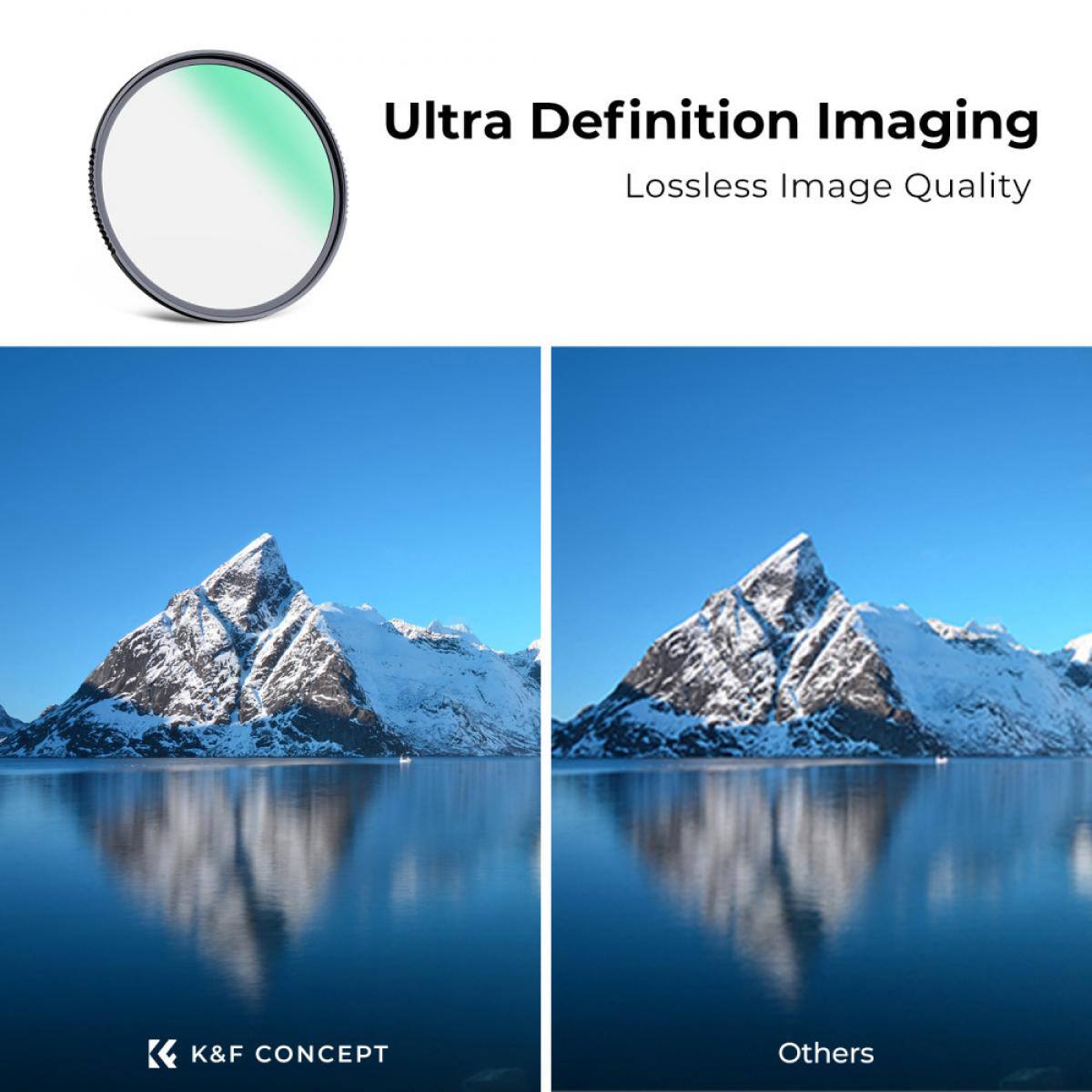 Ultra Definition Imaging  
Lossless Image Quality  

K&F CONCEPT  

Others