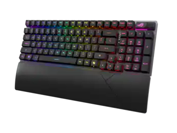 ASUS ROG Strix Scope II 96 RX Wireless Gaming Keyboard Tri Mode ASUS ROG Strix Scope II 96 RX Wireless Gaming Keyboard Tri Mode