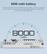 8000 mAh battery
The keyboard has a built-in 8000mAh battery, which is equipped with low-power chips and energy-saving technology to provide more power and longer battery life.