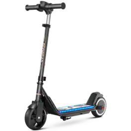 Ecoroad - EK6 Kid Electric Scooter aged 6-12(150W Motor , 7Miles Range , 10 MPH Top Speed) - Black
